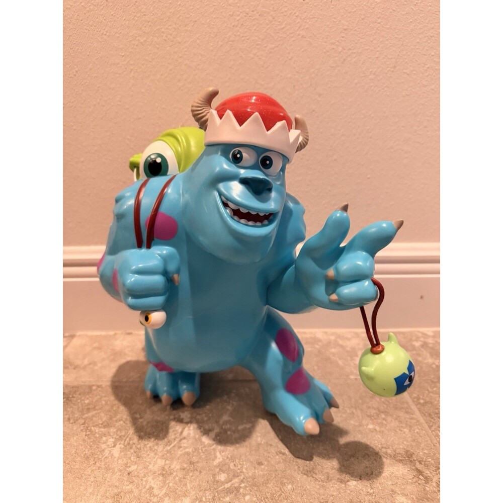 Disney Parks 2024 Christmas Monsters Inc Santa Sulley Popcorn Bucket